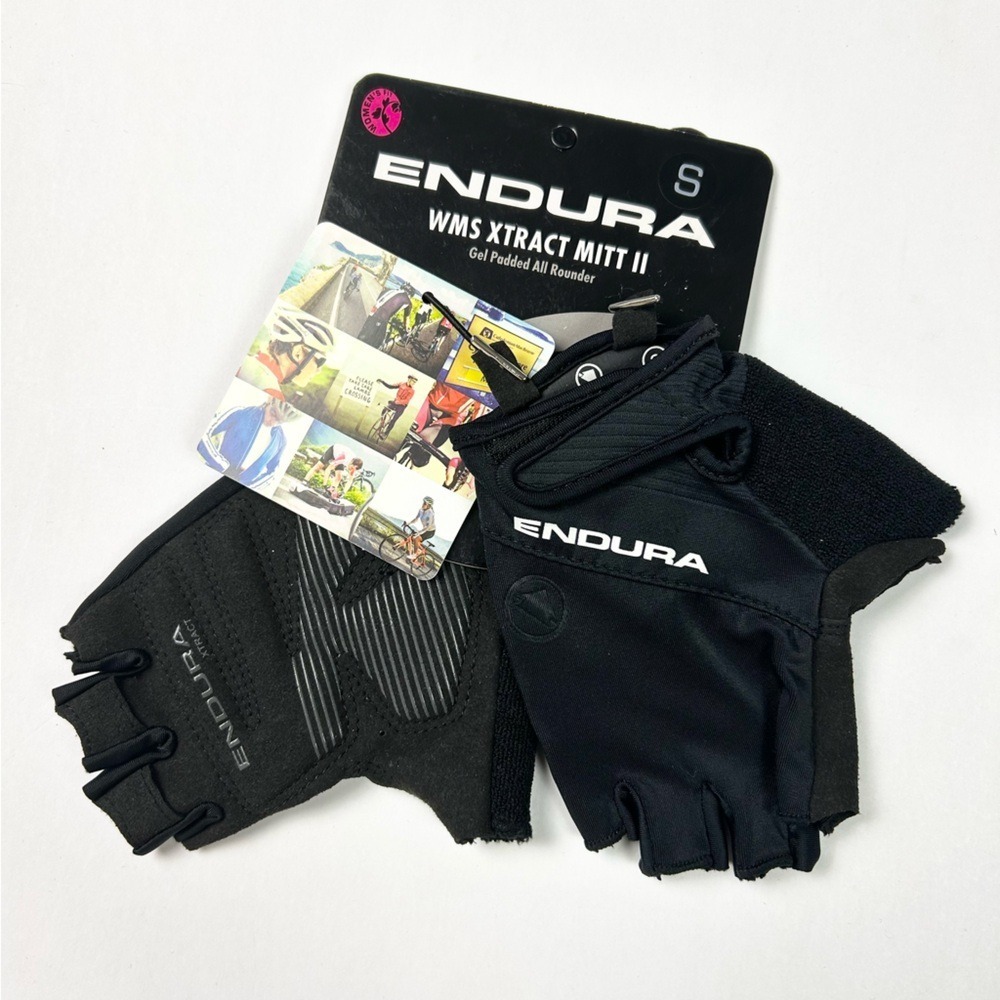 Endura‎ Black Cycling Gloves Women's Xtract Mitt II